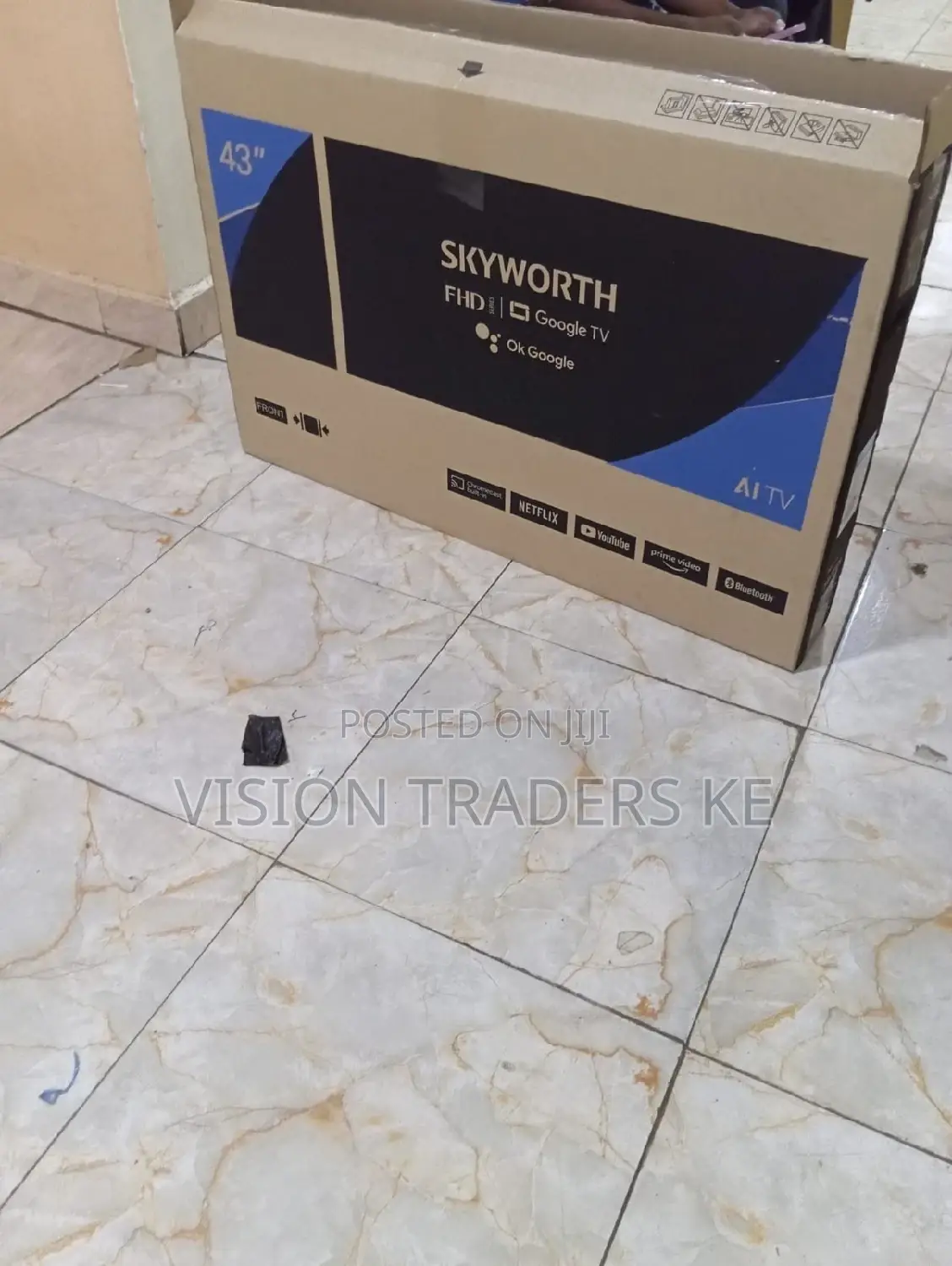 Skyworth 43 Inches Smart Android Frameless Tv