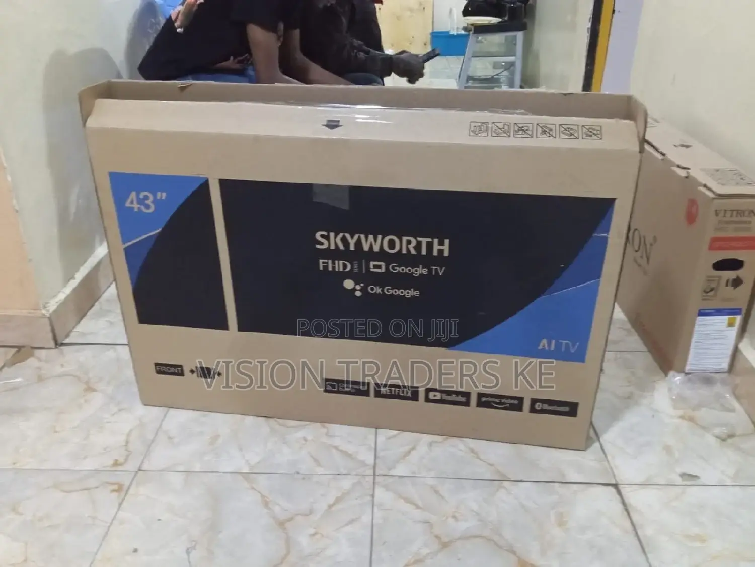 Skyworth 43 Inches Smart Android Frameless Tv Full Hd