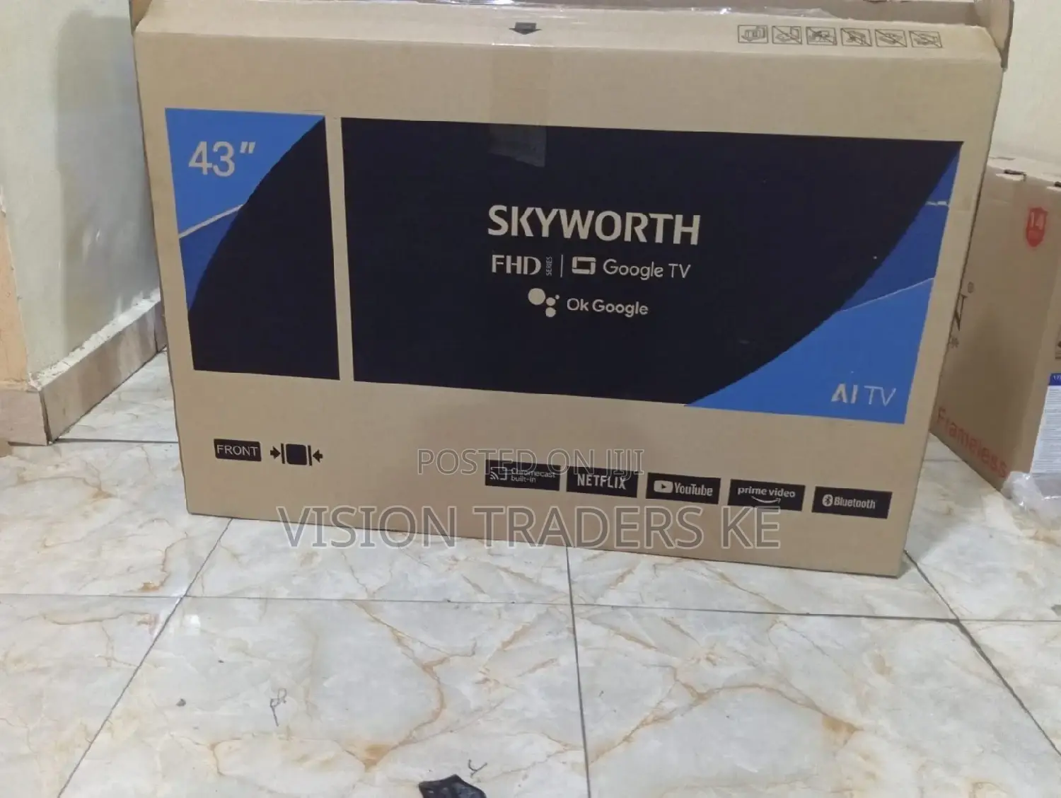 Skyworth 43 Inches Smart Android Frameless Tv Full Hd