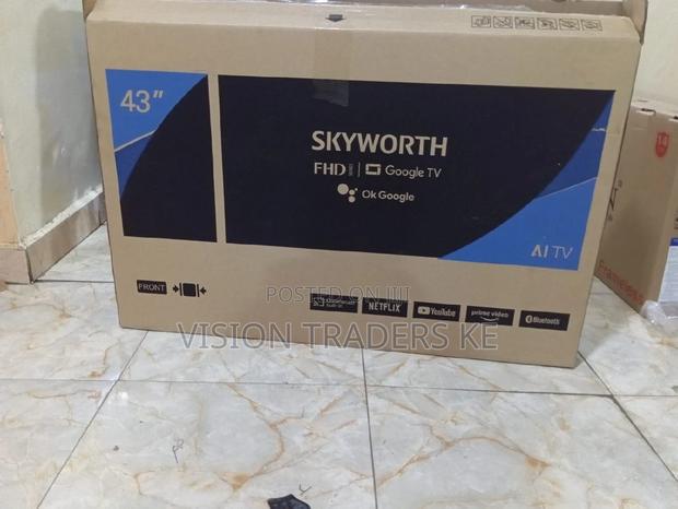 Skyworth 43 Inches Smart Android Frameless Tv Full Hd - thumbnail 2