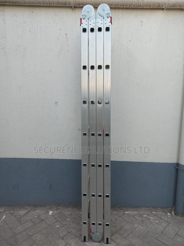 Aluminium Multi Purpose Scaffolding Ladder 28ft 8.4meters - thumbnail 3