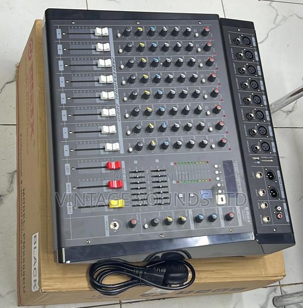 Max Pmx8-8channel Bluetooth Usb Powered Mixer - thumbnail 2