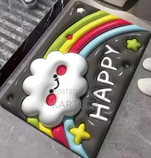 Bubble-Like Antislip Absorbent Bathroom Mat
50*80cm