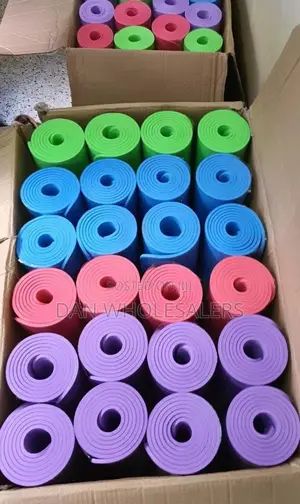 Gym Rubber Yoga-Mat Thick Non-Slip Exercise Mat Pad