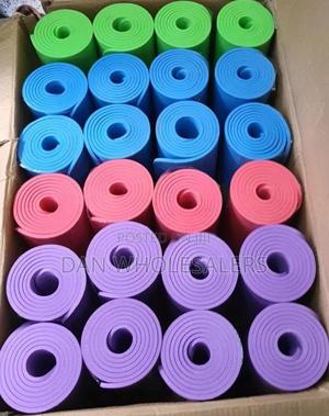 Rubber Yoga-Mat Thick Exercise Mat Pad - thumbnail 2