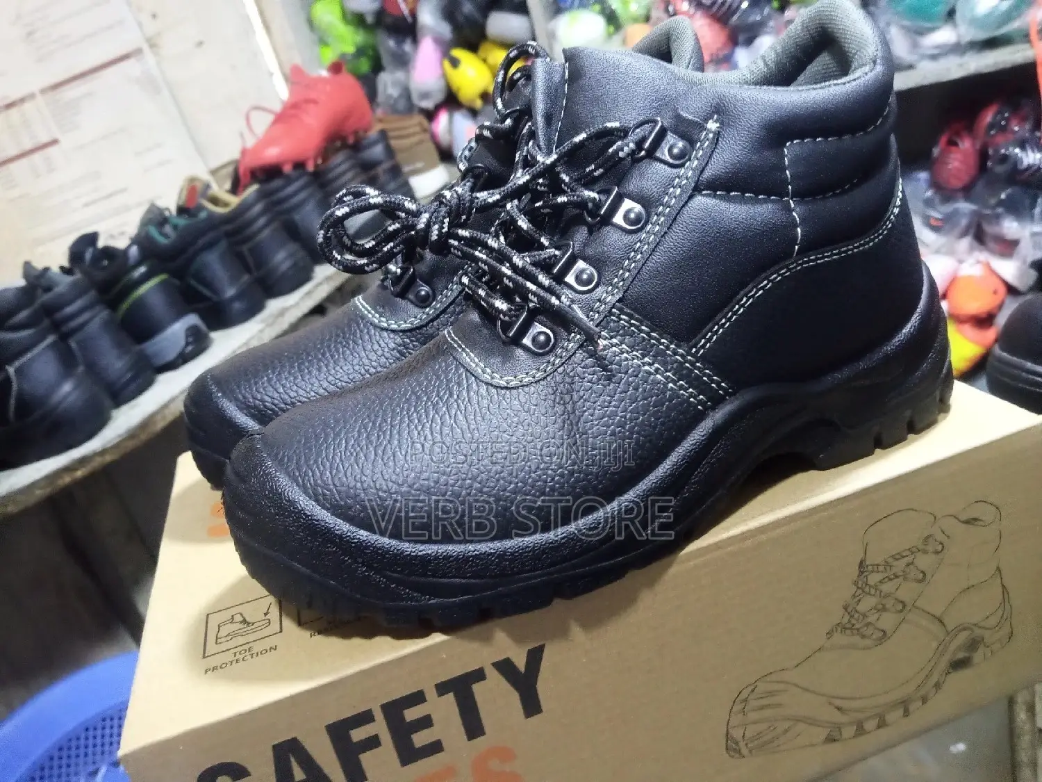 Soldier Sacety Boots