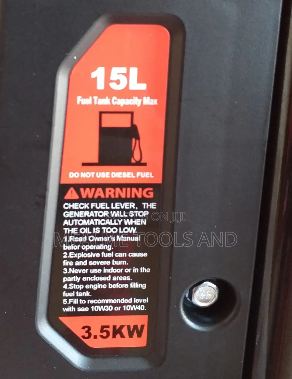 Petrol Generator Pure Sine Wave Techno Silent 223cc, 3.5kva