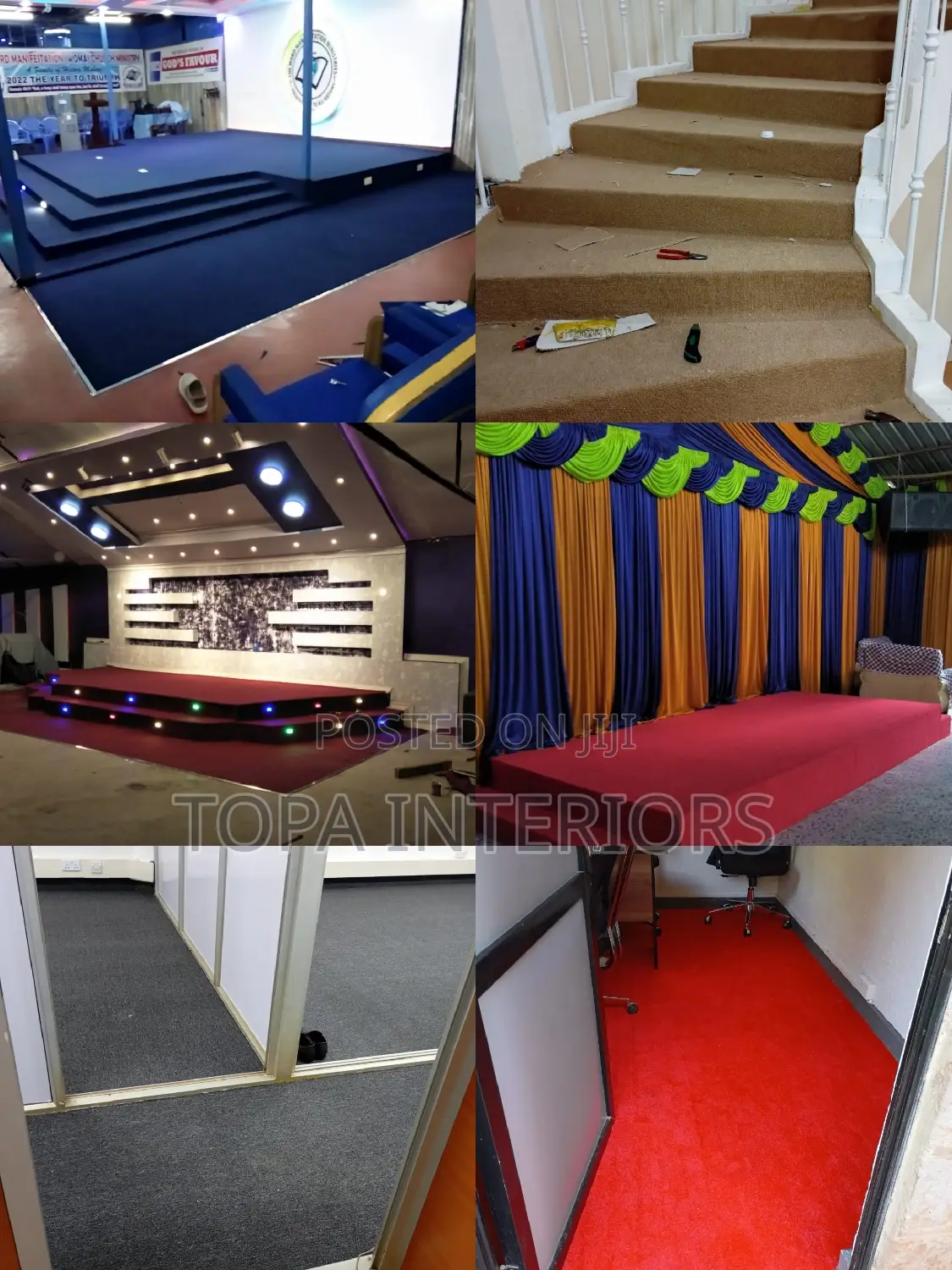Sound Insulation Modern Wall to Wall Floor Carpets