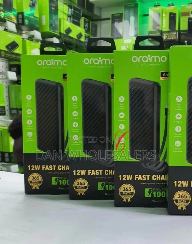 10000 Mah Oraimo Powerbank - thumbnail 2