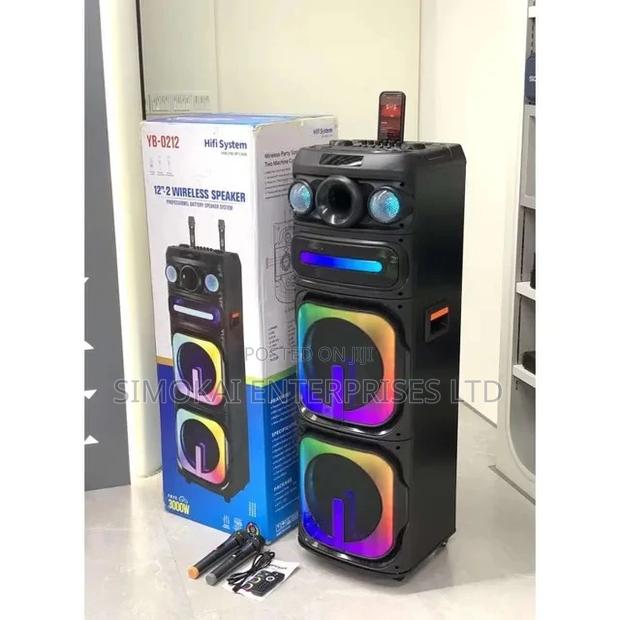 Bluetooth Speakers 100W, Yb-0212 12V, 6 Knobs - main view