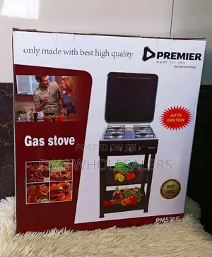 Premier Automatic 4-gas Burners With Storage