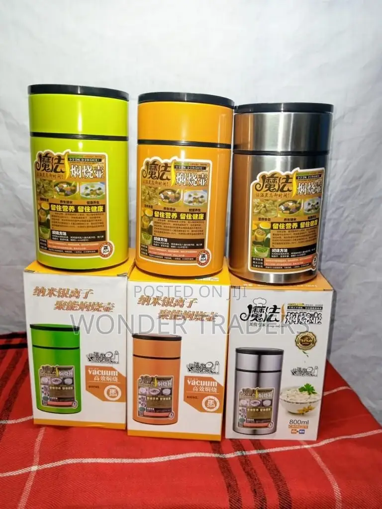 800ml Food Flask With Spoon