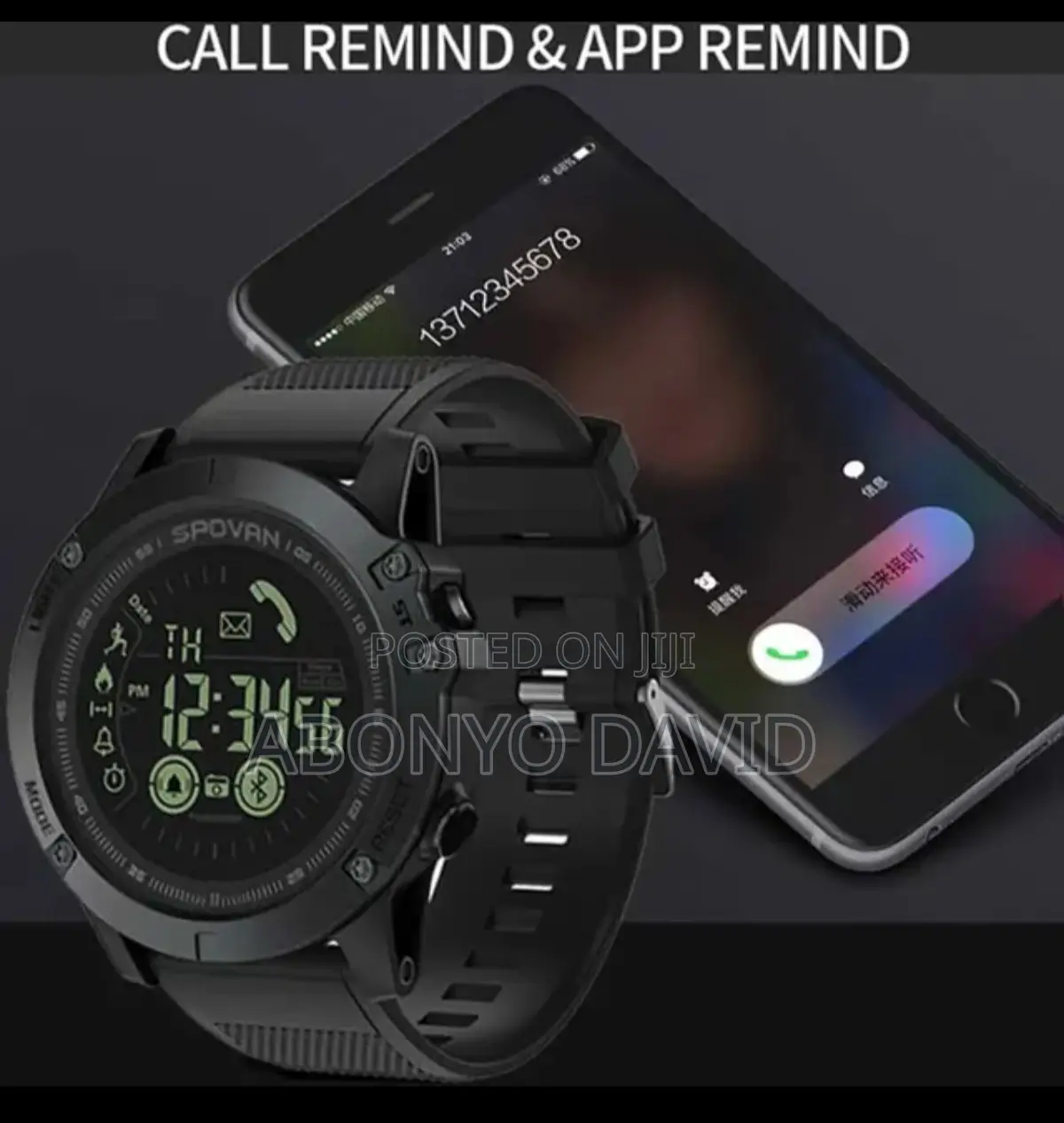 Spovan Tactical Watch