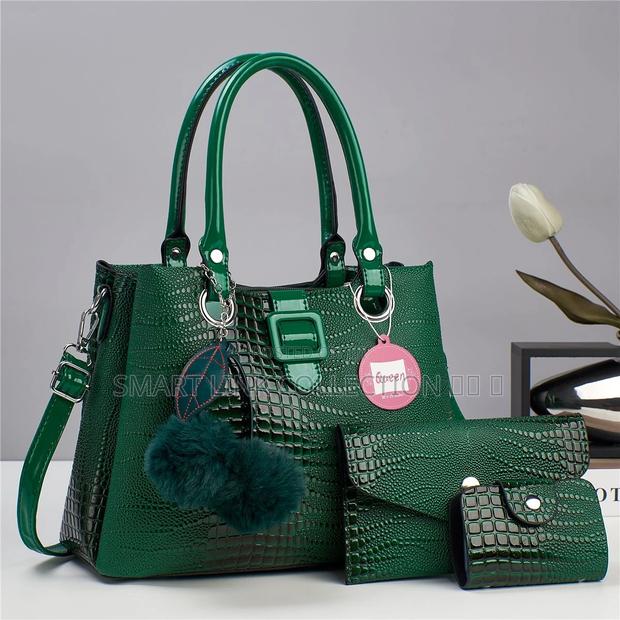 #2310 Box Croc 3in1 Handbag Set - thumbnail 2
