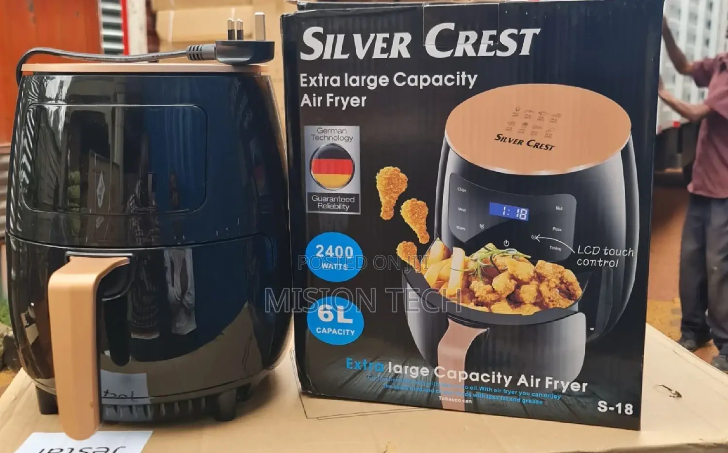 Silver Crest Brand New Air Fryer 6l Air Fryer