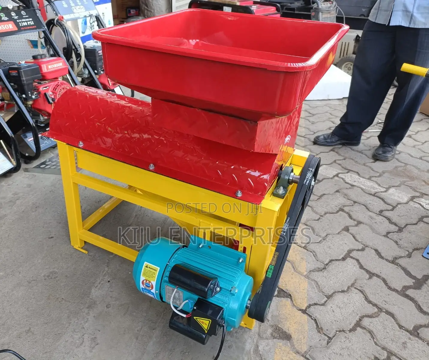 Maize Sheller Electric Powered 3hp Motor