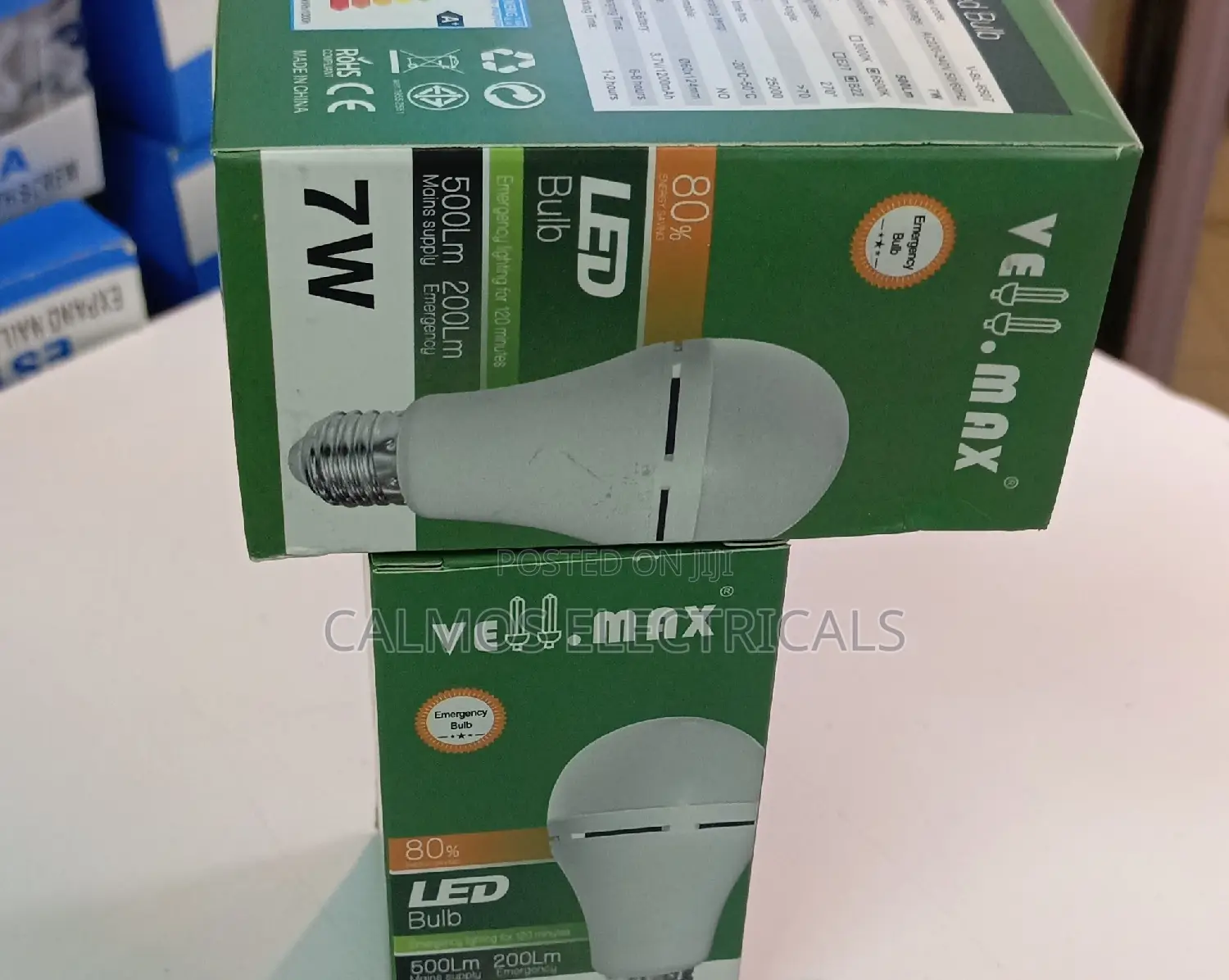 7W Rechargeable Bulbs