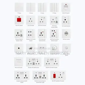 Universal Twin Socket With USB Ports