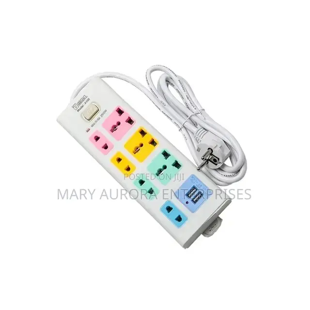 3pin Double Universal Extension With USB Ports