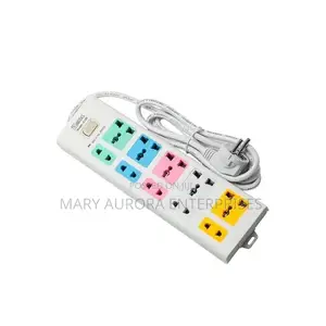 3pin Double Universal Extension With USB Ports