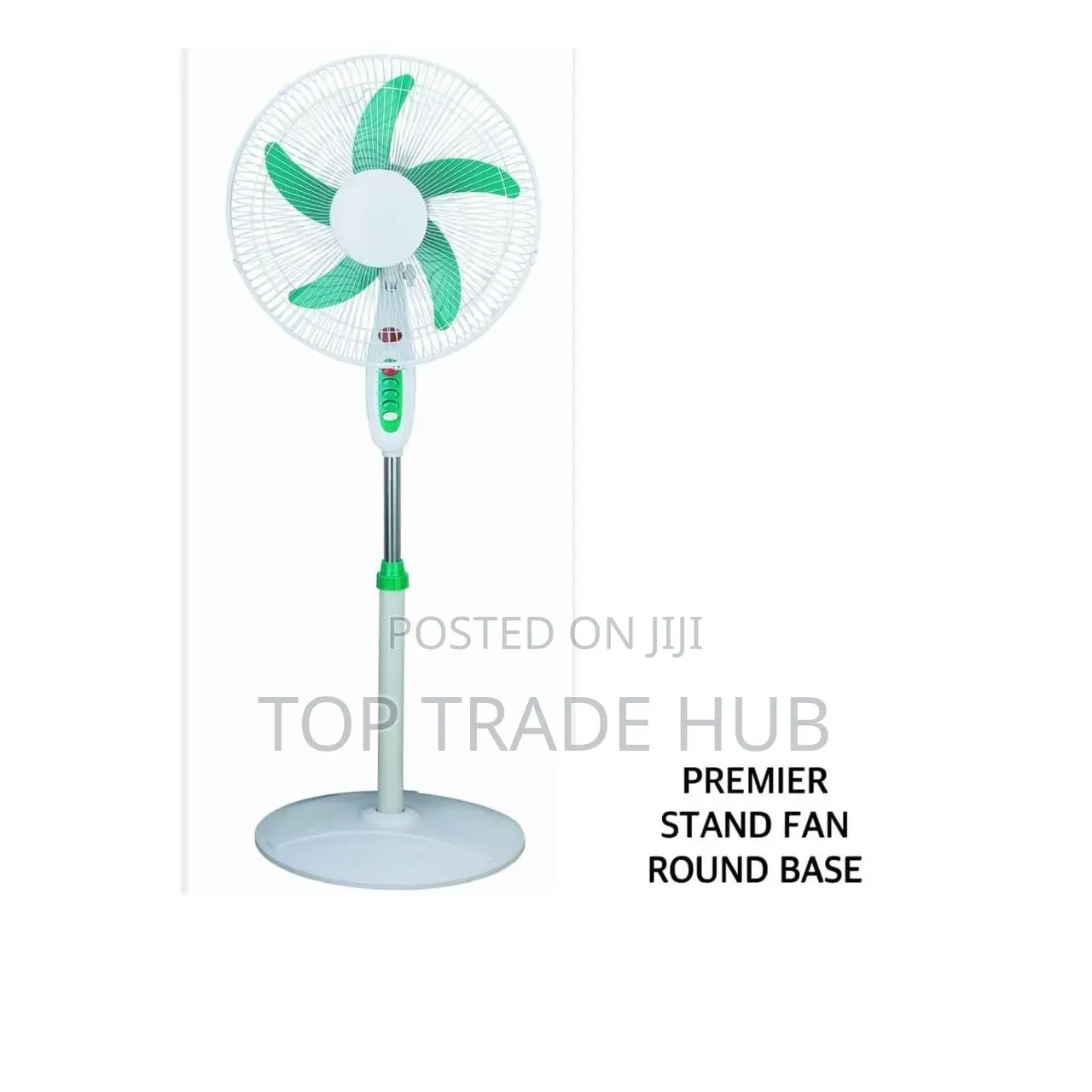Premier Stand Fan Round Base
