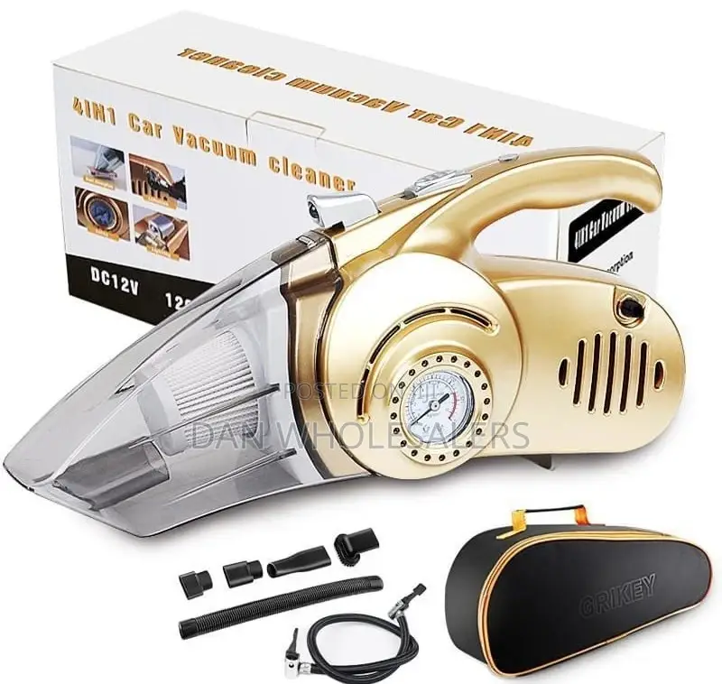 4 in 1 Car Vacuum Cleaner