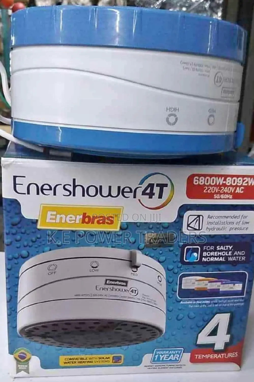 Best 4 Temperature Enershower