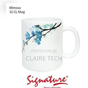 Set of 6 Signature Cups White in Colour