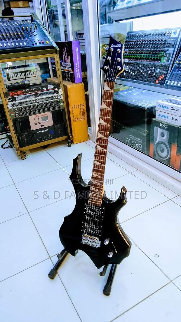 Ibanez Burning Fire Solo Guitar - main view