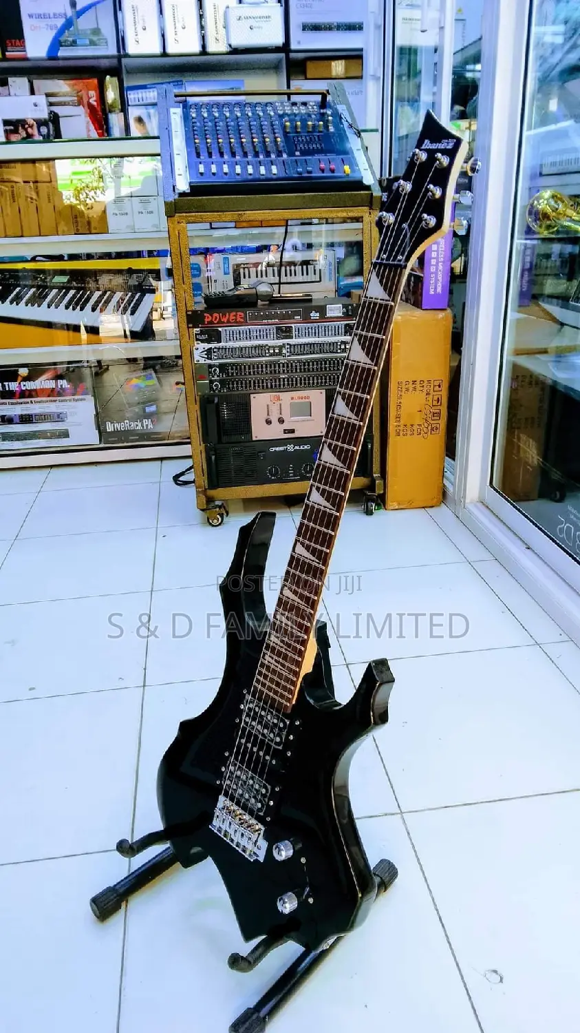 Ibanez Burning Fire Solo Guitar