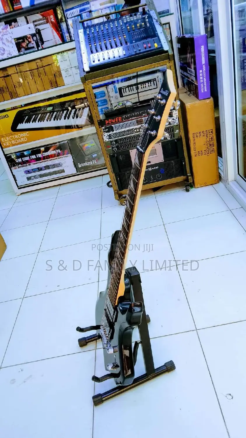 Ibanez Burning Fire Solo Guitar