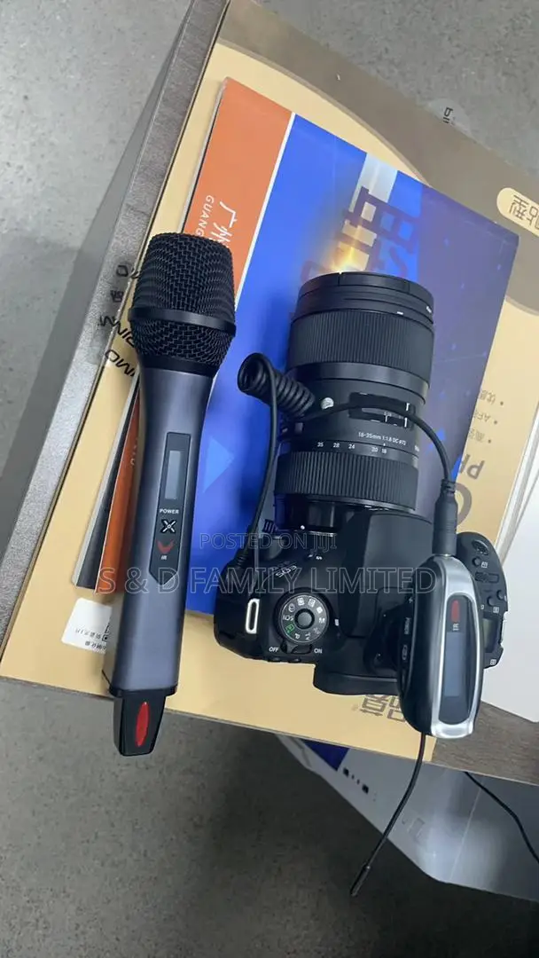 Handheld Wireless Camera Microphone