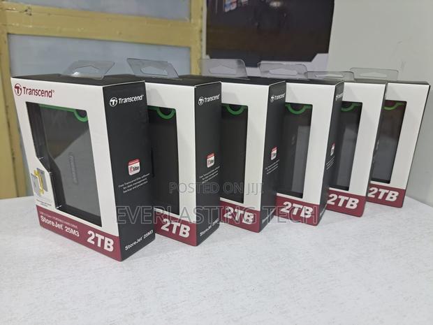 Transcend External HDD 2tb Iron Grey - main view