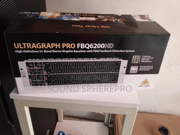 Behringer FBQ6200 31 Band 2 Channel Equalizer - main view