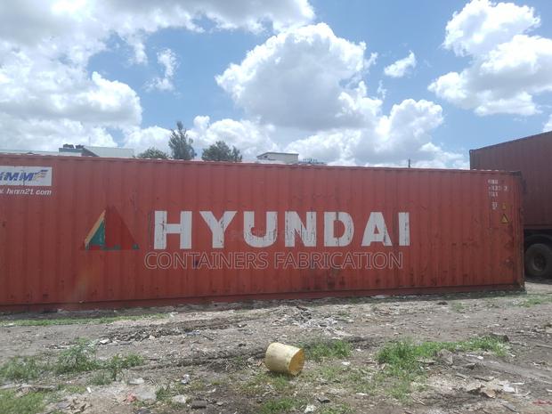 Clean 40ft Plain Container for Sale at a Cheap Price