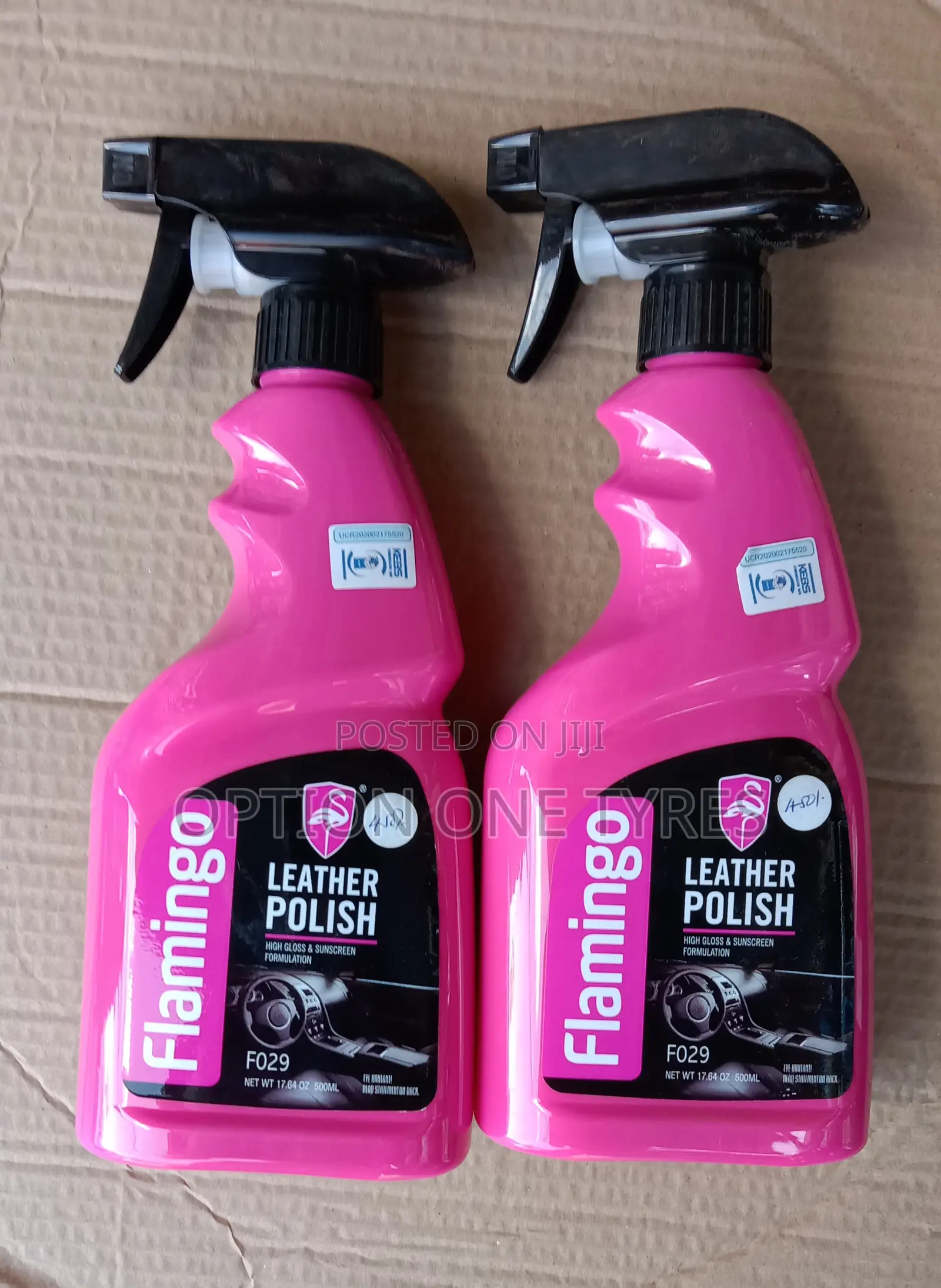 Flamingo Leather Polish