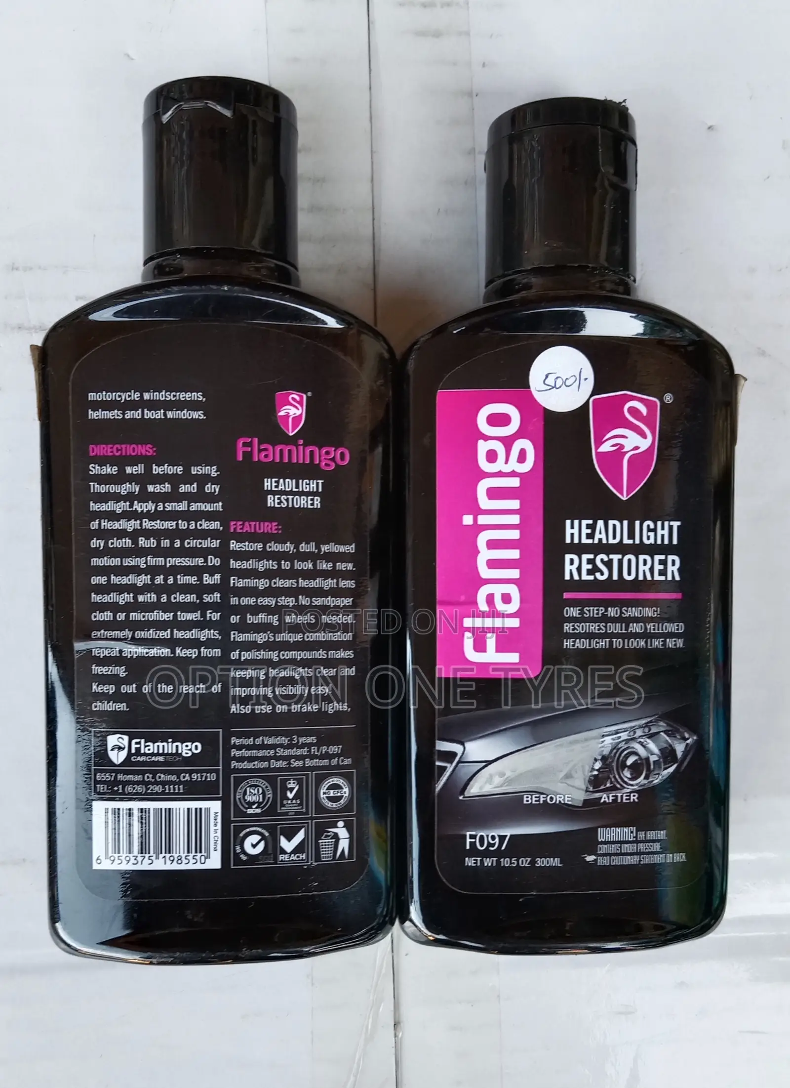 Flamingo Headlight Restorer