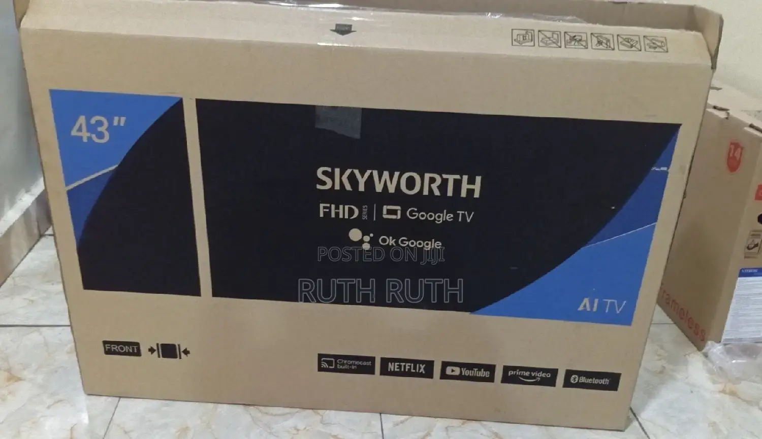 Skyworth 43′′ Android Frameless Tv – 43E3A