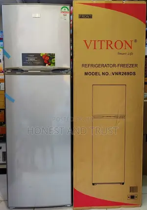 Vitron 170l Double Door Fridge Vdr170ds