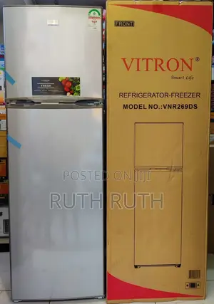 Vitron 170l Double Door Fridge Vdr170ds