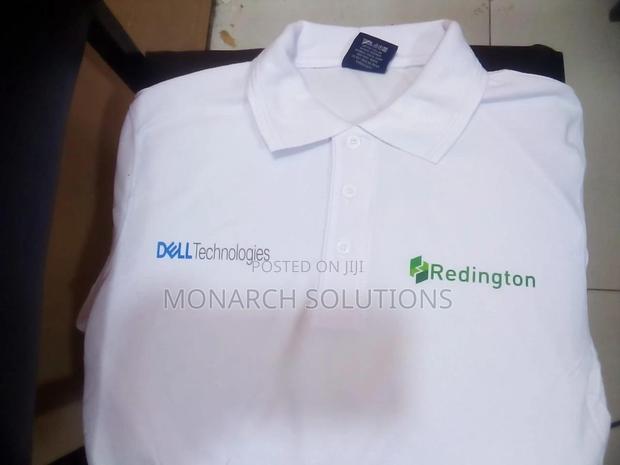 White Polo/Logo Embroidered - main view