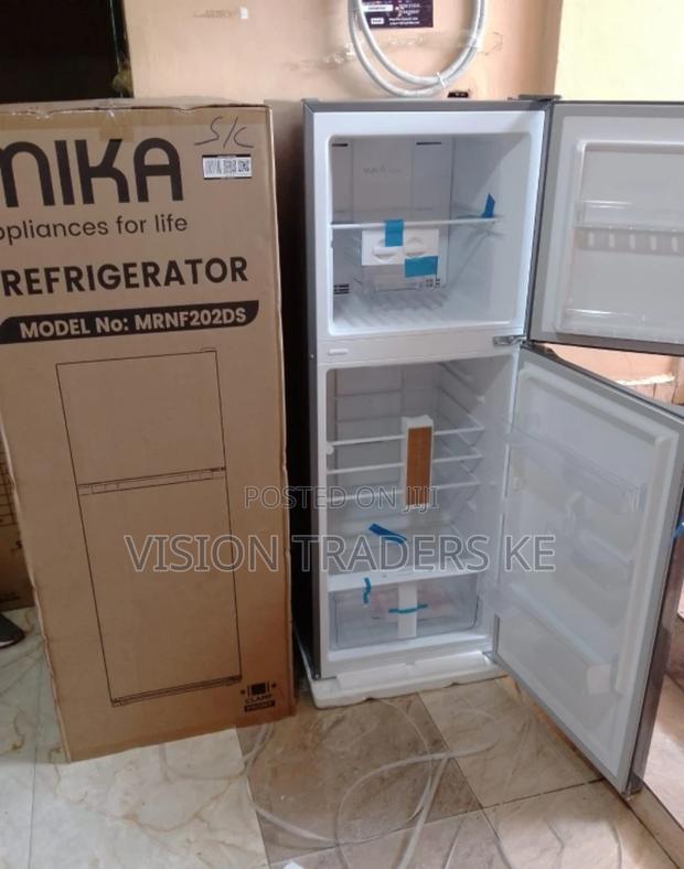 Mika 202ltrs MRFN202DS No Frost Double Door Refrigerator
