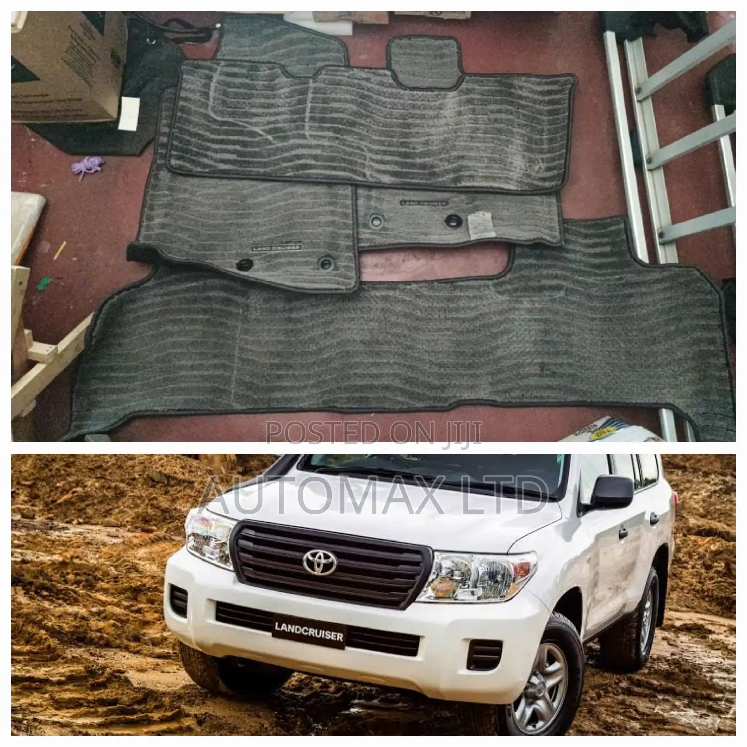 Toyota Land Cruiser, 200 Series, Original Floor Mats (V8) Vx,