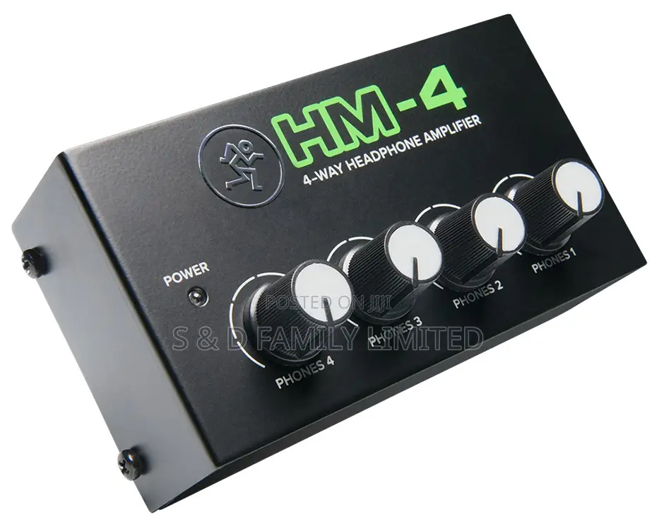 Mackie Hm-4 4-Channel Headphone Amplifier