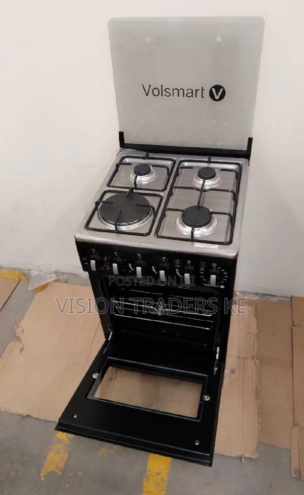 Volsmart 3+1 50*55 Cm Standing Cooker With Electric Oven - main view