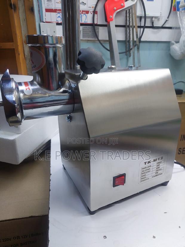 Electrical M12 Meat Mincer Machine - main view