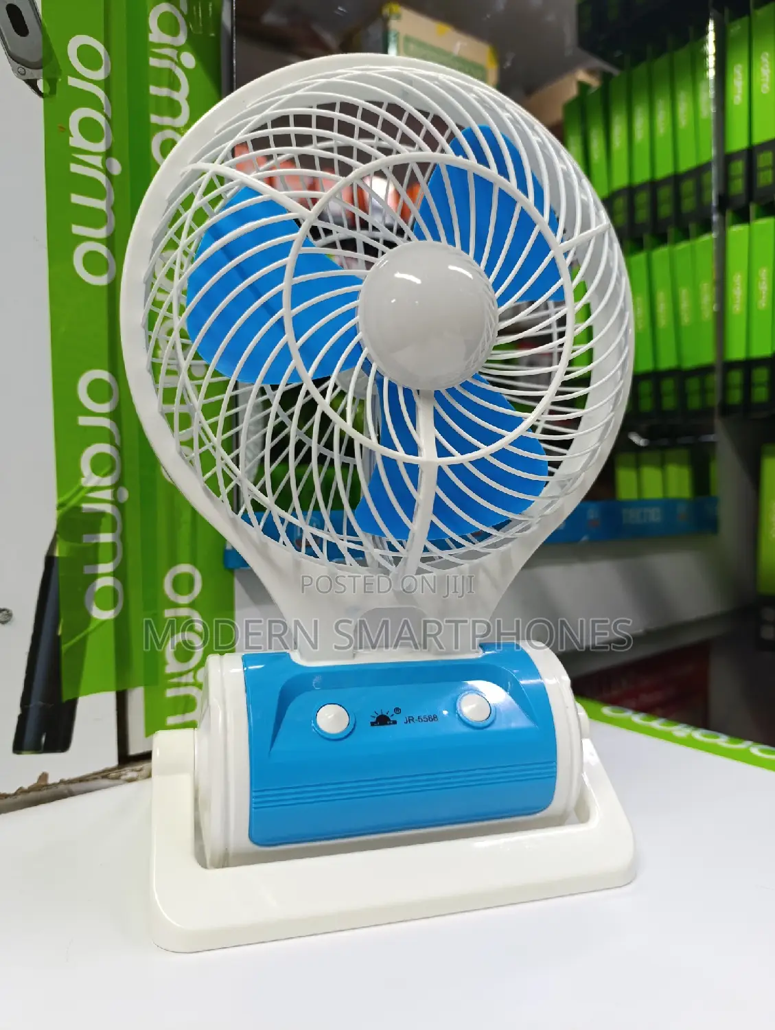 Portable Min Fan With LED Light