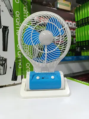 Portable Min Fan With LED Light