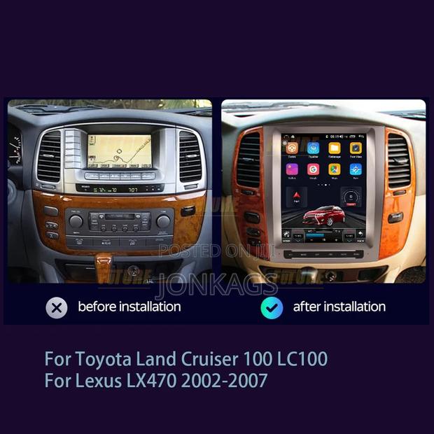 Android Tesla for Landcruiser 100 2003-2007 Lexus 470 2004/6 - thumbnail 4