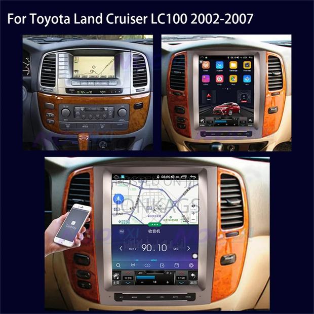 Android Tesla for Landcruiser 100 2003-2007 Lexus 470 2004/6 - thumbnail 3